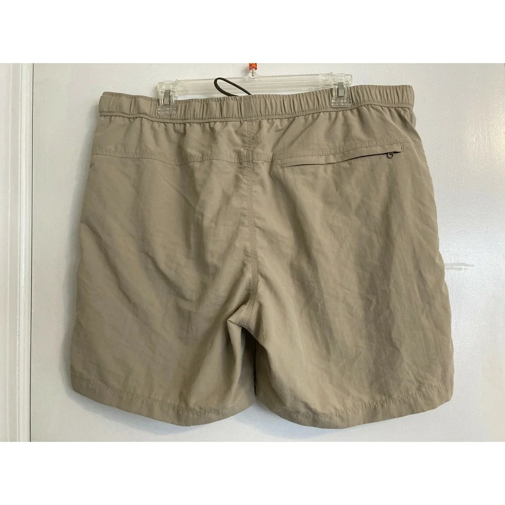 The North Face Shorts‎ Men's XL Beige Short Court Pull On Belted Nylon 2990